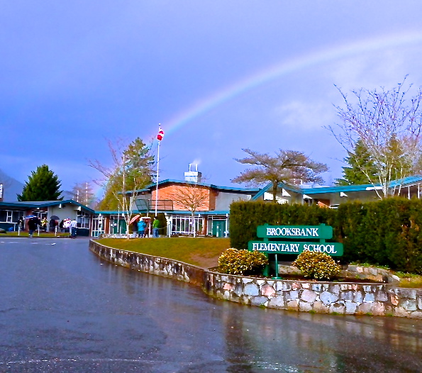 Brooksbank Elementary School - front entrance